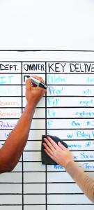 Whiteboard folija za zid Post-it, samolepljiva 91x122cm, "easy erase"