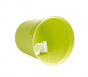 Korpa za otpatke "RE-LOOP", 13l limun žuta