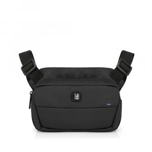 Torbica za struk 19x12x3 cm Flash crna