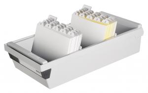 Kutija za indexne kartice 1/1300 A6 siva