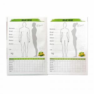 FITNES PLANER crno-silver crna