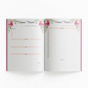 Ženski planer roze grana roze