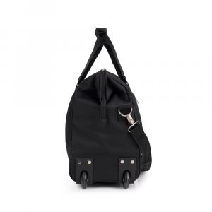 Torba putna sa točkićima  43x35x21 cm eko tekstil 23,2l/1,6 kg Week Eco crna
