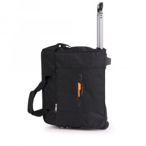 Torba putna sa točkićima  43x35x21 cm eko tekstil 23,2l/1,6 kg Week Eco crna