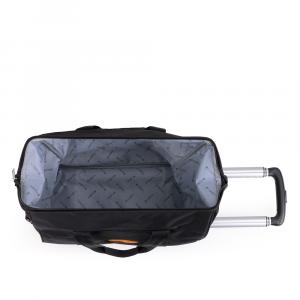 Torba putna sa točkićima  43x35x21 cm eko tekstil 23,2l/1,6 kg Week Eco crna