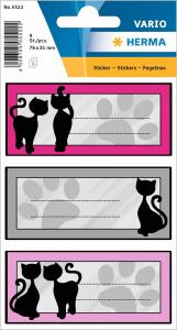 Stikeri VARIO SCHOOL BLACK CATS 