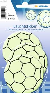 Stikeri koji sijaju u mraku SOCCER MAXI