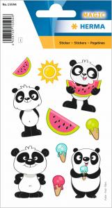 Stikeri MAGIC PANDA-THE LITTLE BEAR, FOIL 