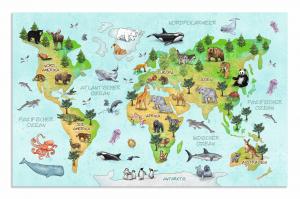 Podloga za sto 550x350 mm, WORLD 