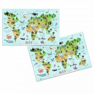 Podloga za sto 550x350 mm, WORLD 