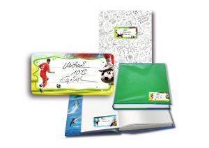 Stikeri VARIO SCHOOL SOCCER, GLITTERY 