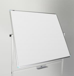 Bela magnetna tabla dvostrana 120x200, na stalku sa točkićima