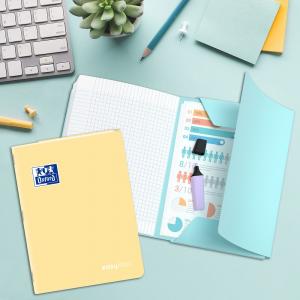 Sveska A4 EasyBook Pastel 60 lista, 90g, optički papir, margine karo