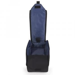 Neseser putni sa kačenjem 25x11x14cm 3,6l crna