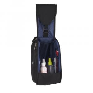 Neseser putni sa kačenjem 25x11x14cm 3,6l crna