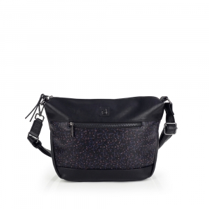 Torba na rame ženska 30x20x9 cm Anni Gabol crna