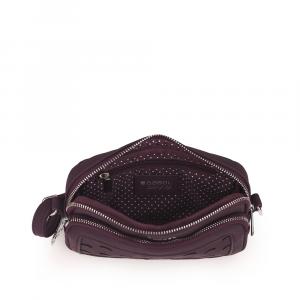 Torba na rame ženska 20x12x3 cm Thais bordo