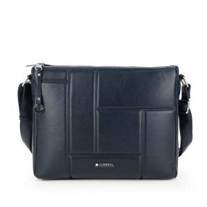 Torba na rame ženska 30x22x11 cm Cloe plava