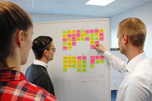 Samolepljivi KANBAN BOARD set u rolni 300mm x 4,57m 