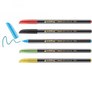 Flomasteri E-1200 1-3mm glitter , set 1/5 standardne boje sortirano