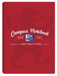 Sveska A4 Oxford TP 80 lista Campus, 90g, optički papir, margine karo