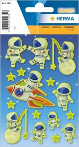 Stikeri MAGIC LUCA ON THE MOON, LUMINOUS 