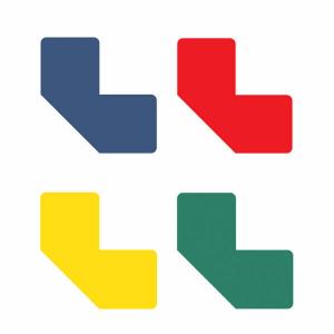 Simboli za podno obeležavanje "L" forma 1/10, Tarifold - Djois žuta