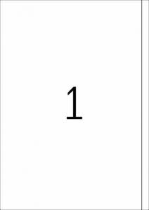 Etikete TOPSTICK 200X297 A4/1 1/100 