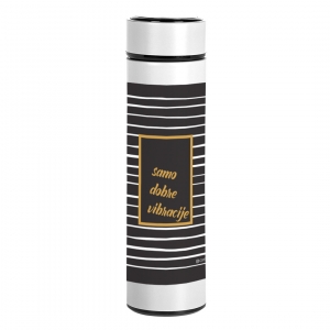 Aluminijumska boca za vodu 7x23 cm  750ml BELE LINIJE 