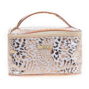 Neseser ženski sa drškom zebra bela