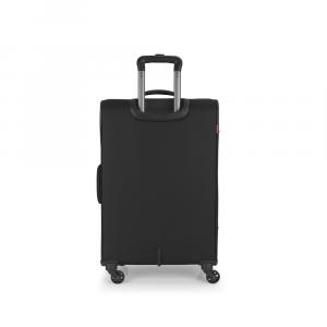 Kofer srednji 42x67,5x29/32 cm  polyester 50,4/62,4l-2,7 kg Florida crna