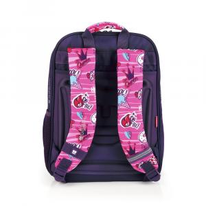Ranac predškolski ergonomski 30x40x12 cm 13l-0,40 kg Sticker roze