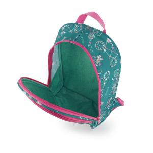 Ranac predškolski ergonomski 24x30x10 cm 7l-0,21 kg Fiori zelena