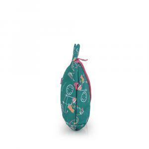 Torbica na rame 21x16x3 cm 0,6l-0,05 kg Fiori zelena