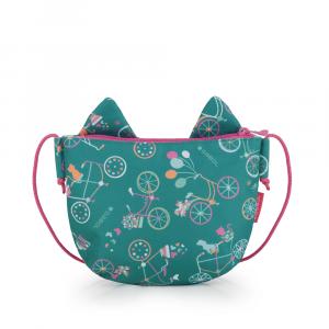 Torbica na rame 21x16x3 cm 0,6l-0,05 kg Fiori zelena