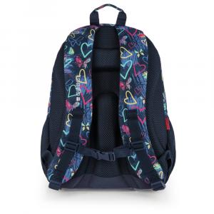 Ranac školski ergonomski 32x44x18 cm 21l-0,56 kg Tizas tamno plava