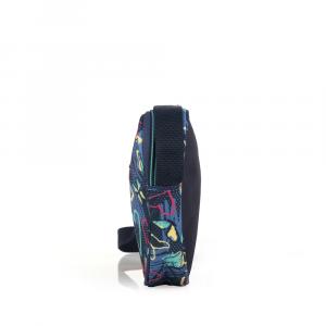 Torbica na rame 19x16,5x4 cm 0,9l-0,10 kg Tizas tamno plava