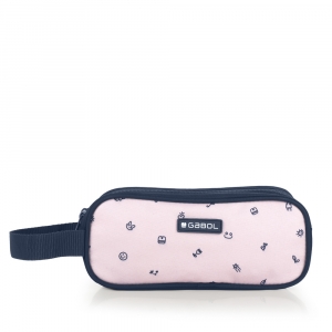 Pernica sa tri odeljka 22x9x9 cm 2l-0,07 kg Icon Gabol nežno roze