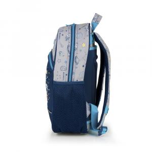 Ranac predškolski ergonomski 30x40x12 cm 13l-0,40 kg Space siva
