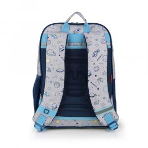 Ranac predškolski ergonomski 30x40x12 cm 13l-0,40 kg Space siva
