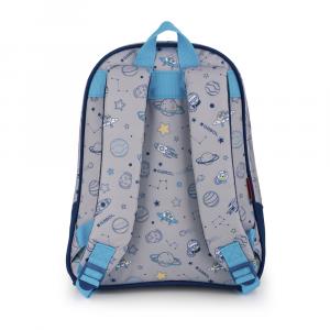 Ranac predškolski ergonomski 27x34x12 cm 9l-0,28 kg Space siva