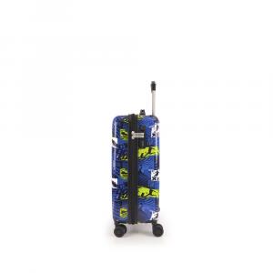 Kofer mali (kabinski) 40x55x20 cm  ABS+PC  37,4l-2,8 kg Ball plava