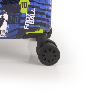 Kofer mali (kabinski) 40x55x20 cm  ABS+PC  37,4l-2,8 kg Ball plava