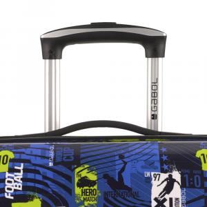 Kofer mali (kabinski) 40x55x20 cm  ABS+PC  37,4l-2,8 kg Ball plava