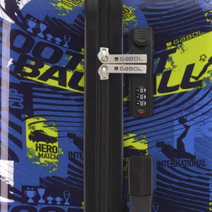 Kofer srednji 46x66x25 cm  ABS+PC  62,3l-3,6 kg Ball plava