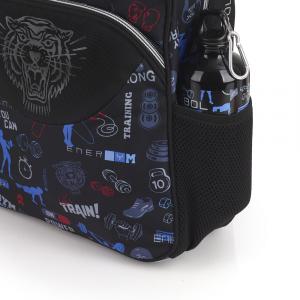 Aluminijumska boca za vodu 7x21 cm  600ml-0,12 kg Training crna