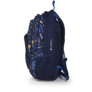 Ranac školski ergonomski 32x44x18 cm 21l-0,56 kg Skull tamno plava