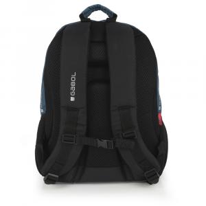 Ranac školski ergonomski 32x44x18 cm 21l-0,56 kg Road petrolej