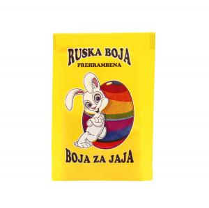 Boja za jaja u prahu 6g 1/100 žuta