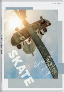 Sveska A5 Standard 60 lista Poster, 70g, margine dikto